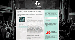 Desktop Screenshot of freiraum-stp.com